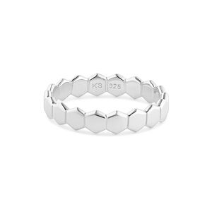 Kendra Scott Davis Band Ring in Sterling Silver Size 8